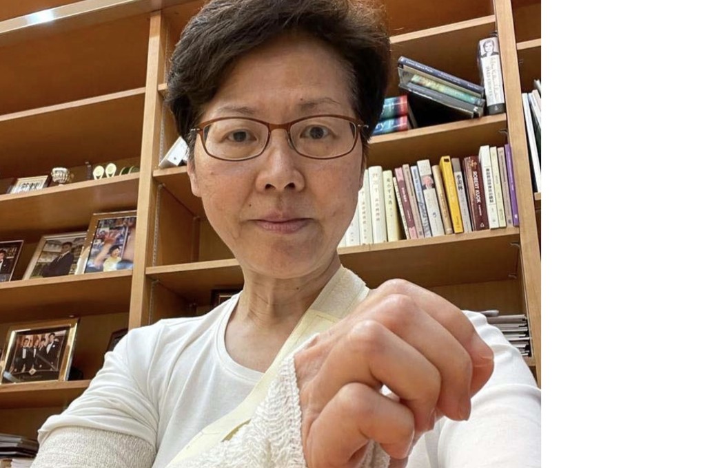 Carrie Lam provides an update on social media. Photo: Instagram