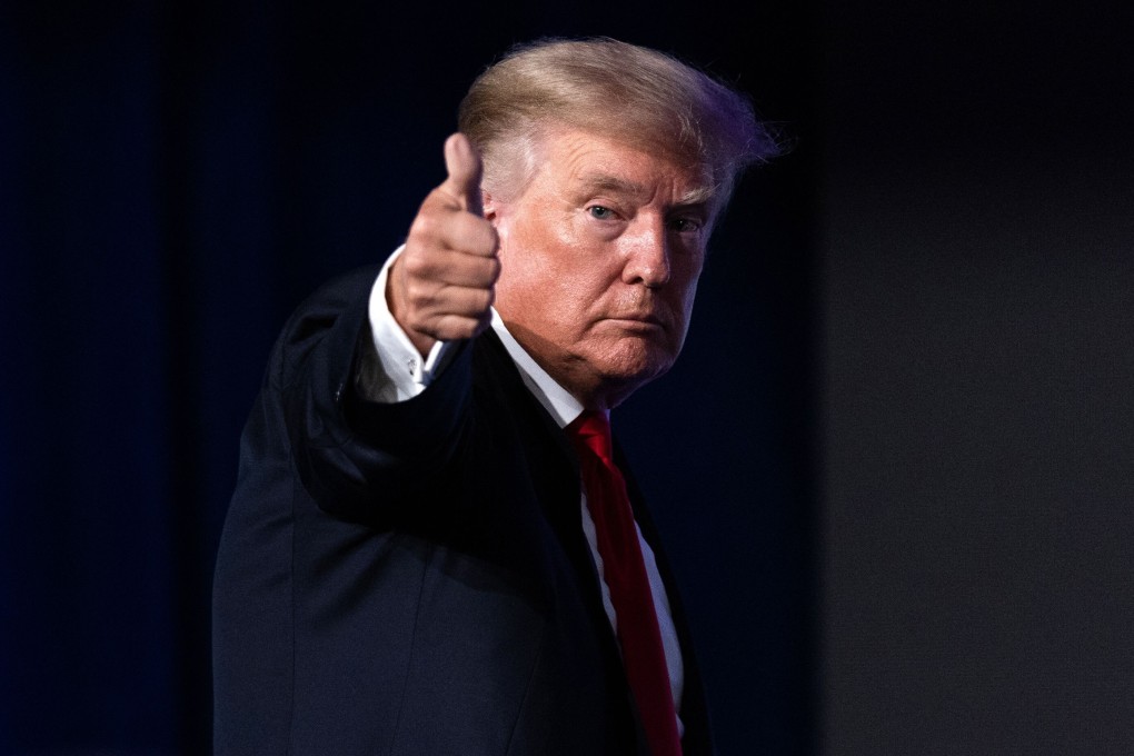 Donald Trump has announced a deal that would enable him to regain a social media presence. File photo: AFP