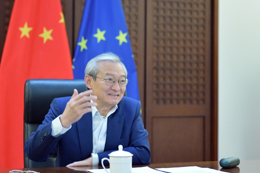Before the vote, Chinese ambassador to the European Union Zhang Ming called on EP President David Maria Sassoli to “leverage” his role. Photo: Handout