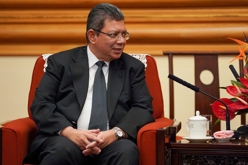 Malaysian Foreign Minister Saifuddin Abdullah. Photo: Reuters