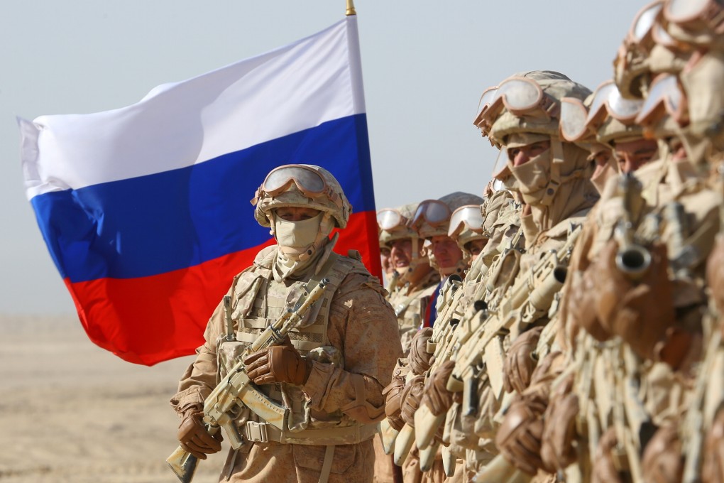 Russian soldiers take part in joint military drills involving Russia, Uzbekistan and Tajikistan in the Khatlon region of Tajikistan in August. Photo: Reuters