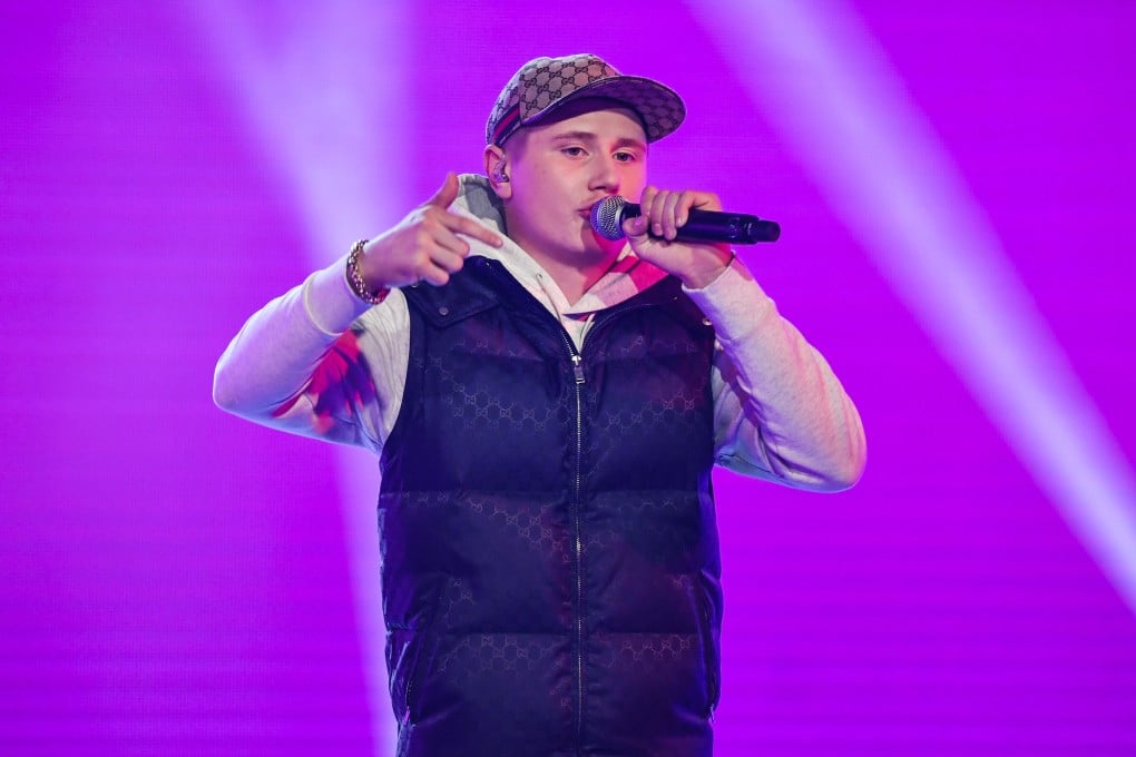 Swedish rap artist Einar, pictured here in 2019, was shot and killed in the Hammarby Sjostad district in Stockholm, police said. Photo: EPA-EFE