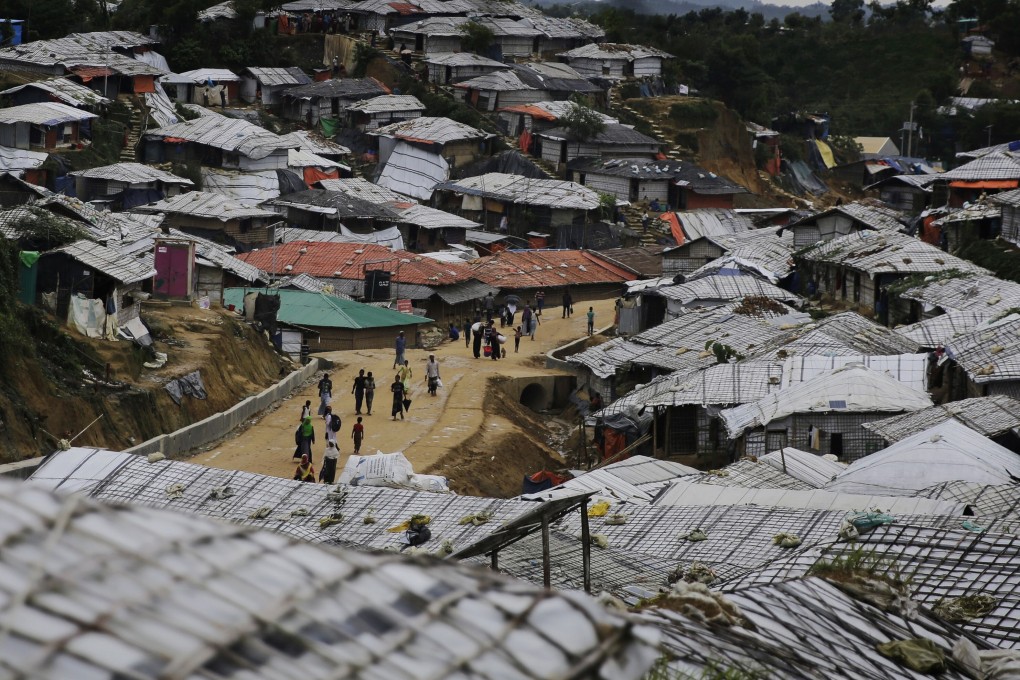 A Rohingya refugee camp in Balukhali, Bangladesh. File photo: AP