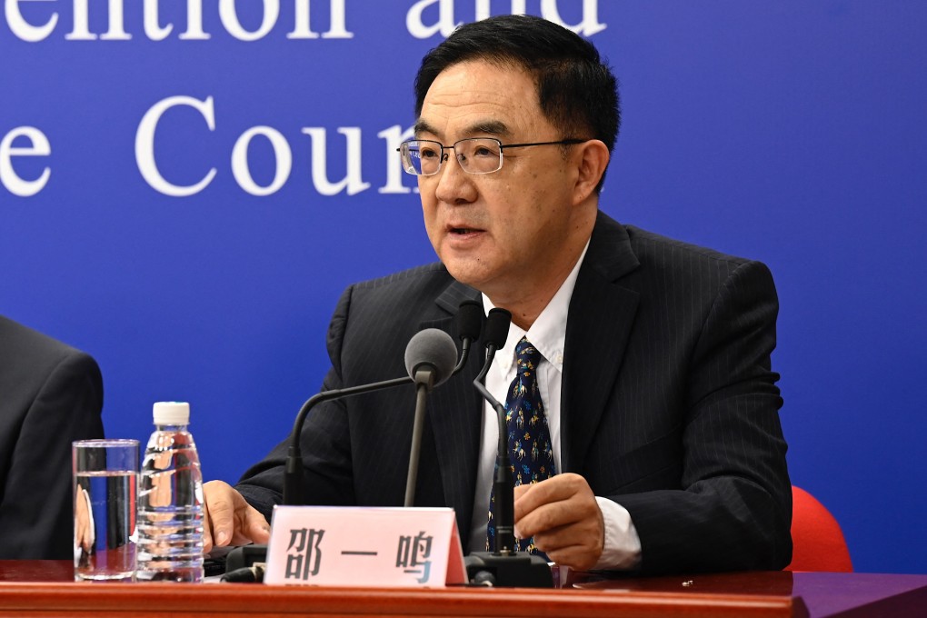 Shao Yiming, researcher for the Chinese Centre for Disease Control and Prevention, said new recommendations would be made once there was more data from different types of vaccines. Photo: AFP