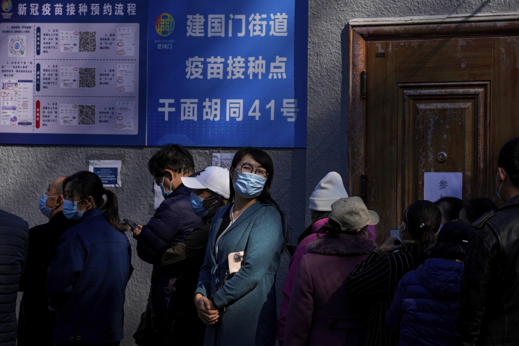 Four coronavirus cases were reported in Beijing on Saturday. Photo: AP