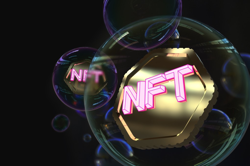 The Chinese government has cast a weary eye on the market for non-fungible tokens, which state media has warned as a potential bubble. Photo: Shutterstock