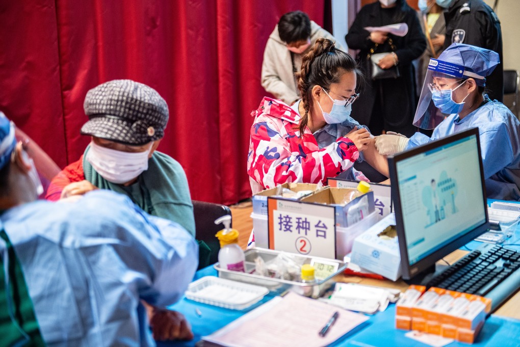 Many cities in China have started rolling out booster shots as immunity wanes. Photo: Xinhua