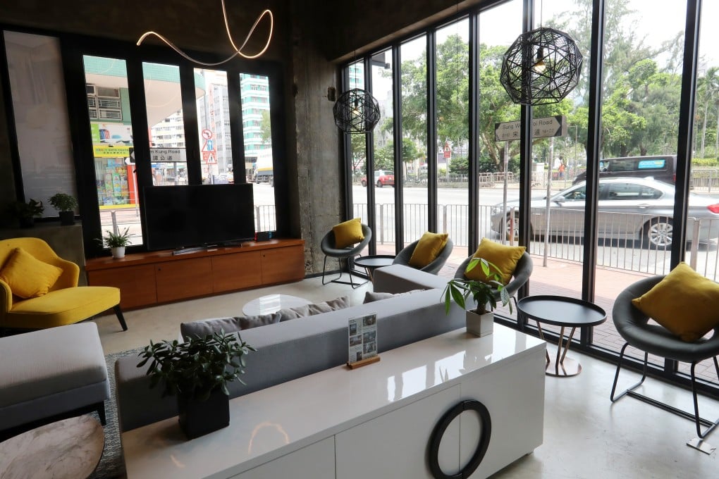 The interior of co-living space at Oootopia Kai Tak in To Kwa Wan. Photo: Edmond So