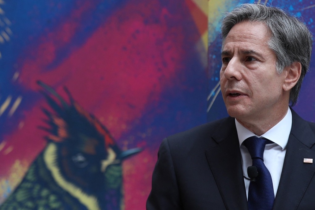 On Tuesday, US Secretary of State Antony Blinken said Taiwan had become a democratic success story and its support for transparency, human rights and the rule of law aligned with the values of the UN. Photo: AFP