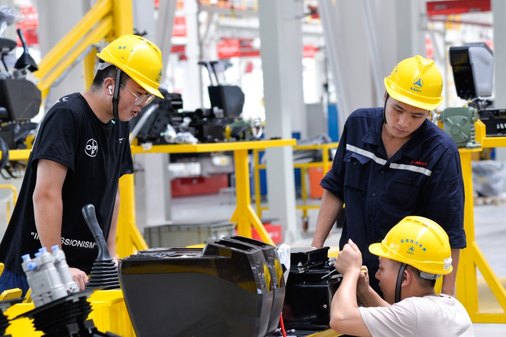 The industrial profit data covers large firms with annual revenues of over 20 million yuan (US$3.1 million) from their main operations. Photo: Xinhua