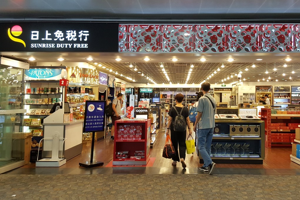Chinese consumers spent more than 180 billion yuan (US$28 billion) on overseas on duty-free products in 2019, accounting for 40 per cent of total global duty-free sales. Photo: Shutterstock