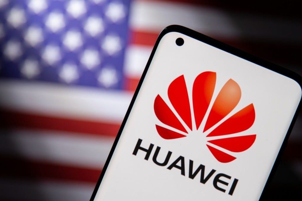 Smartphone with a Huawei logo seen in front of a US flag in this illustration taken September 28. Telecoms equipment makers Huawei and ZTE have repeatedly been the target of trade restrictions from the US on national security grounds. Photo: Reuters