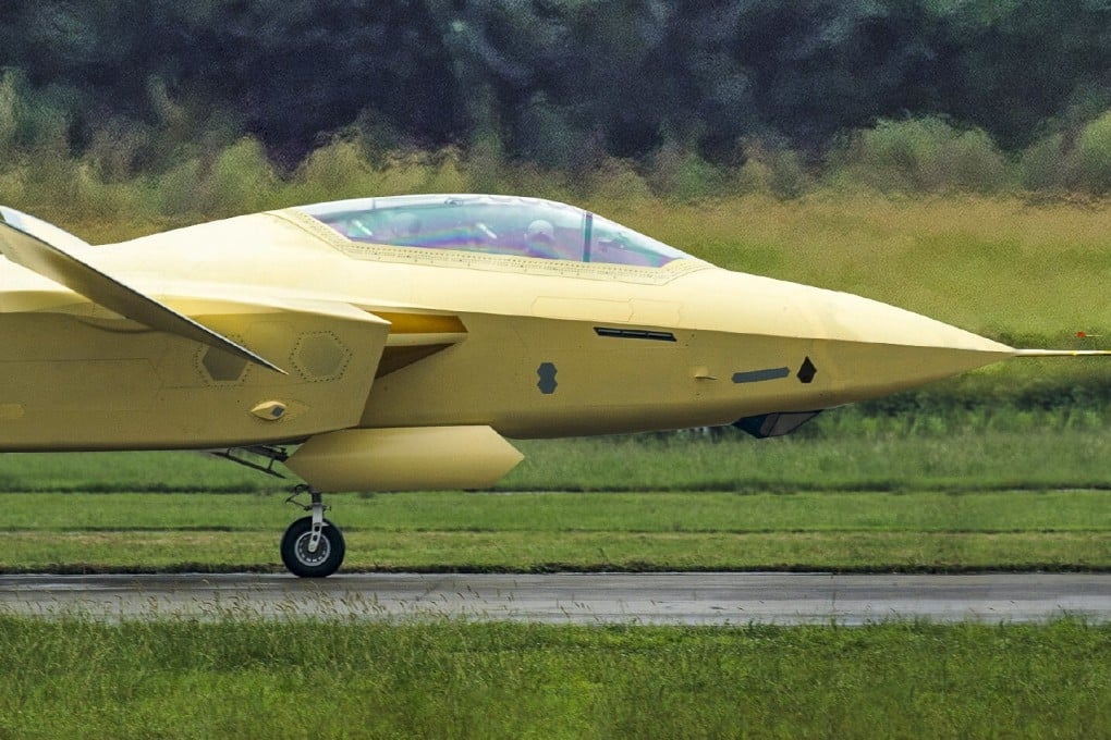 Pictures and video clips of China’s ground-breaking twin-seater variant of its J-20 stealth fighter jet have emerged on social media, suggesting it could be about to make its maiden flight. Photo: Handout
