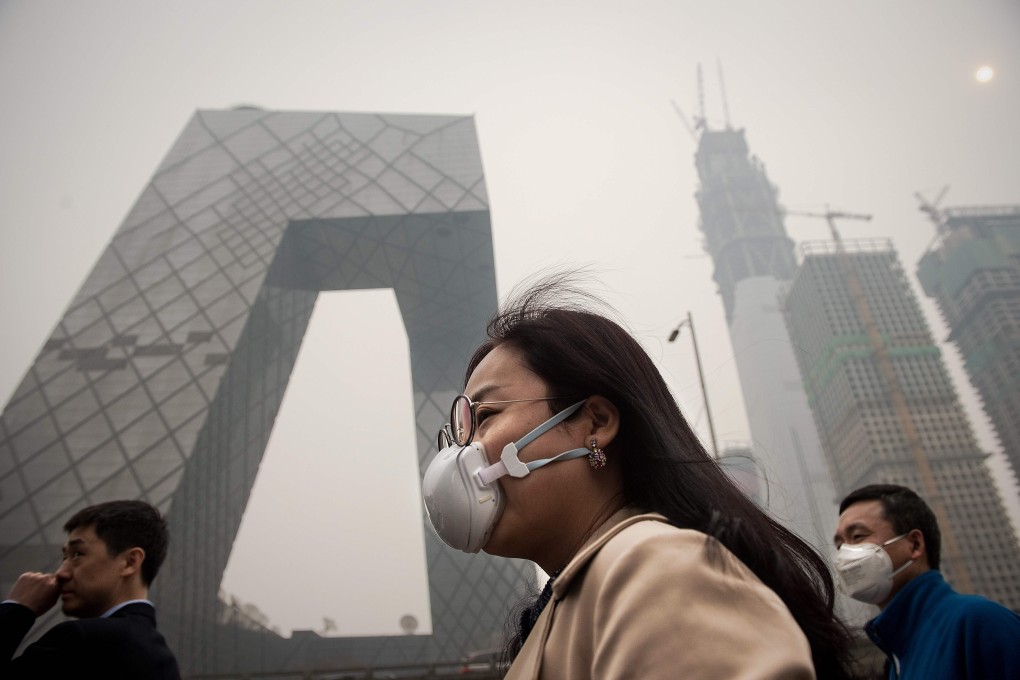 China’s 2021-22 winter campaign against pollution will focus on 64 cities across the industrialised, smog-prone north, aiming to cut the number of smoggy days. Photo: AFP