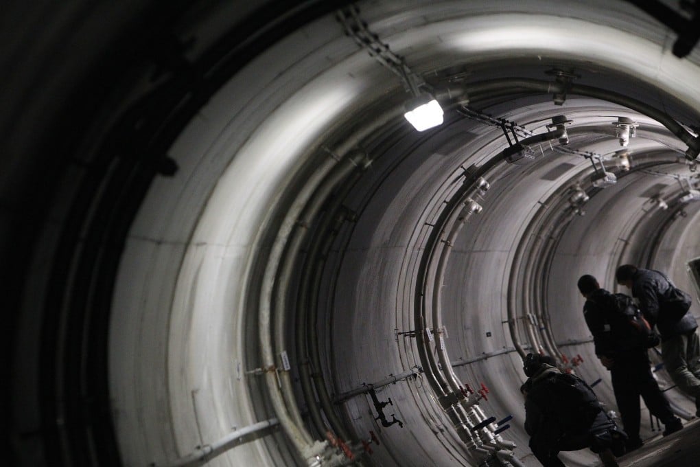 Under a hill in Hong Kong where a landslide killed 67 people in 1972, an intricate network of pipes and tunnels has been created to prevent it from happening again. Photo: Nora Tam