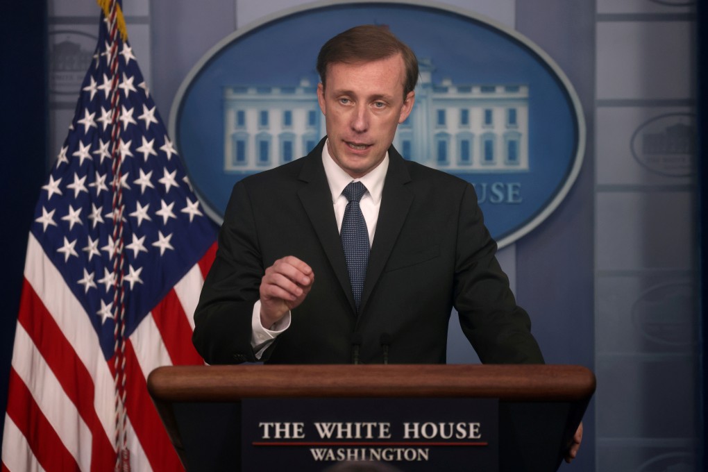 White House national security adviser Jake Sullivan. Photo: Reuters