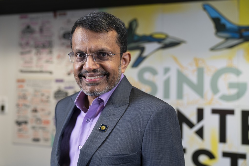 Ravi Menon, managing director of the Monetary Authority of Singapore, said cryptocurrency-based activities are ‘basically an investment in a prospective future, the shape of which is not clear at this point’. Photo: Bloomberg