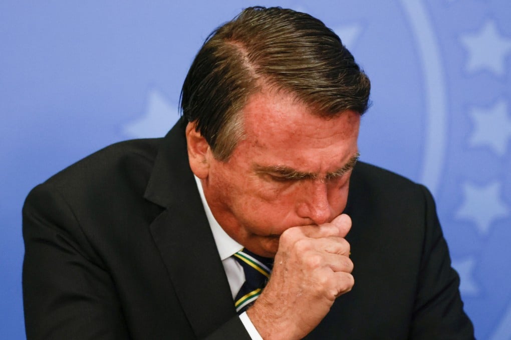 Brazil's President Jair Bolsonaro has repeatedly played down the seriousness of the coronavirus, calling it a ‘little flu’. Photo: Reuters