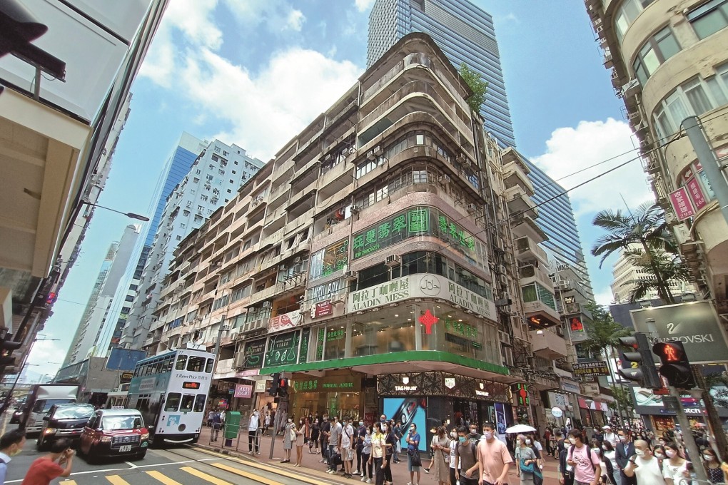 New World Development has acquired 80 per cent of units in three old buildings in Causeway Bay, including the one pictured above. Photo: Handout