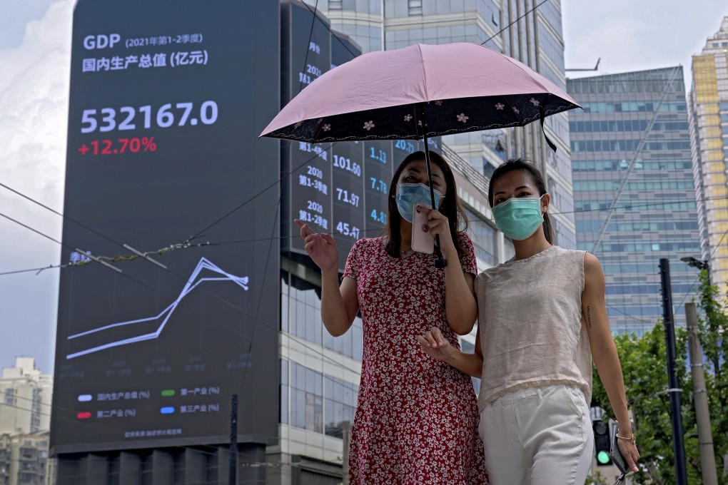 China’s economy is slowing under headwinds from an energy shortage to a slump in the property sector. Photo: AP