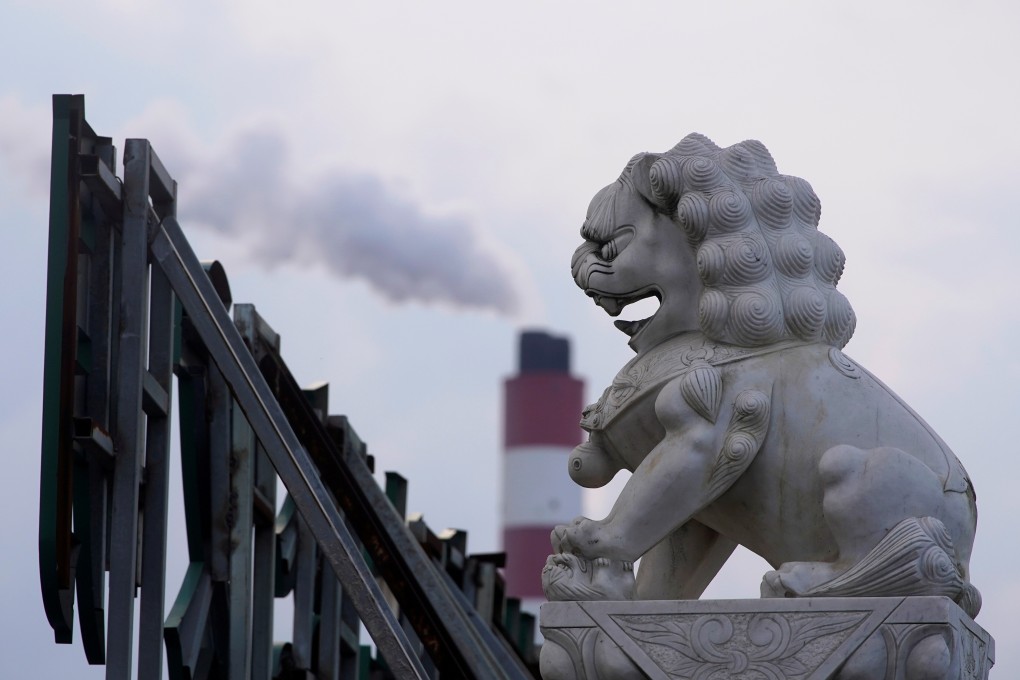 China is the source of 31 per cent of global carbon emissions. Photo: Reuters