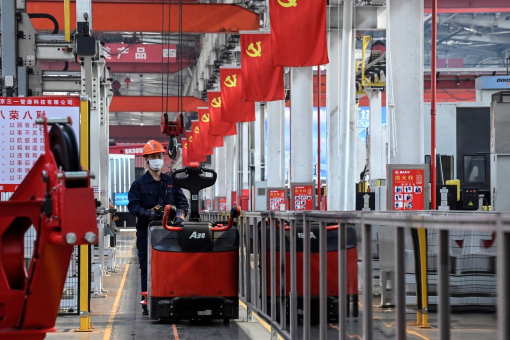 China’s Caixin/Markit manufacturing purchasing managers’ index (PMI) rose to 50.6 in October from 50.0 in September. Photo: AFP