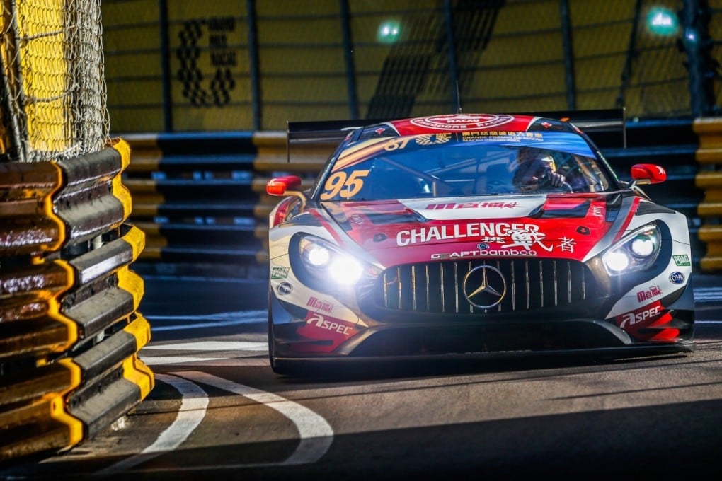Darryl O'Young on pole position for the 2020 Macau GT Cup. Photo: Handout