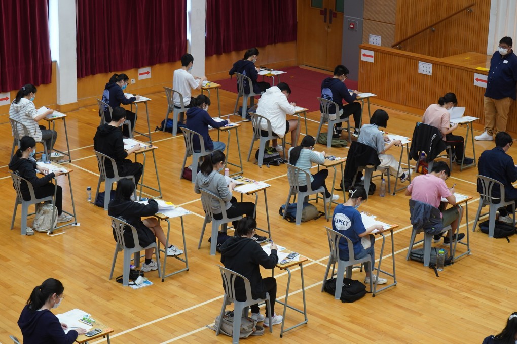 Students sit for the Diploma of Secondary Education Exams at Queen Elizabeth School. Photo: Handout