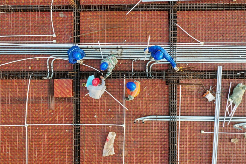 China’s total debt as a percentage of GDP continued to fall in the third quarter. Photo: Xinhua