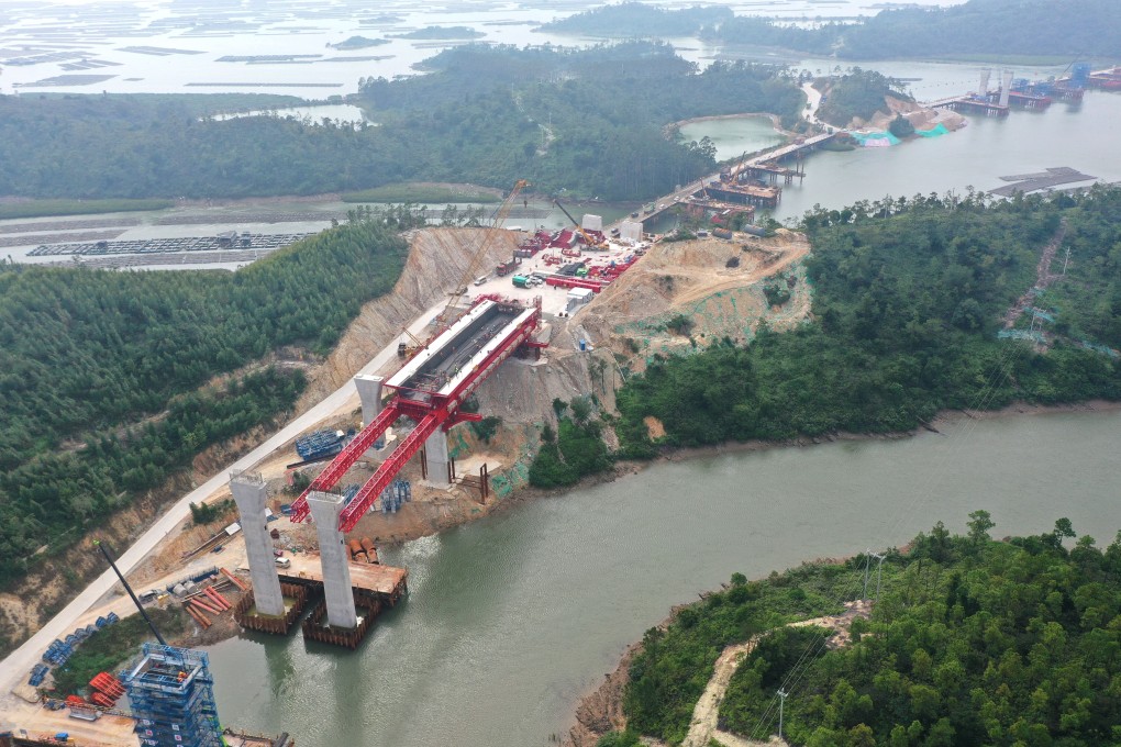 Debt issued by local government financing vehicles (LGFVs) in China is often used to fund infrastructure projects. Photo: Xinhua