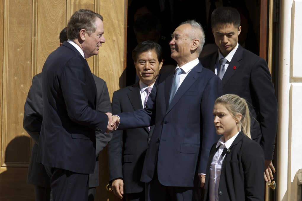The personal connection between former trade representative Robert Lighthizer and vice-premier Liu He helped secure a trade deal even when relations were at rock bottom. Photo: AP