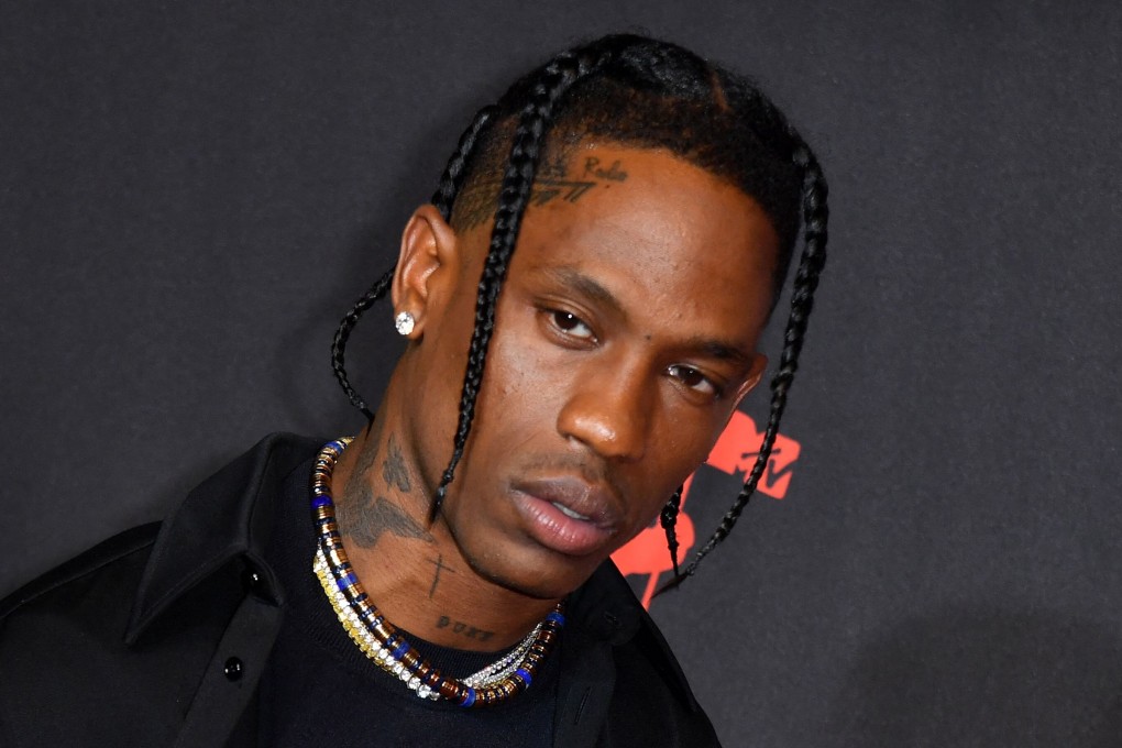 US rapper Travis Scott said he is ‘devastated’ by the deaths at the Astroworld music festival in Houston. Photo: AFP