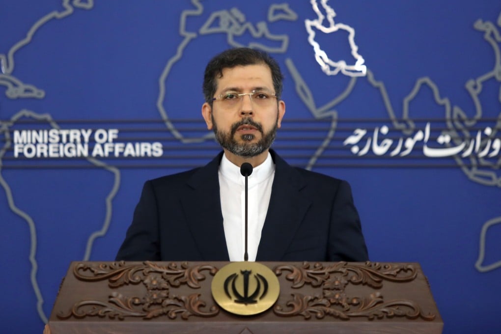 Iranian Foreign Ministry Spokesman Saeed Khatibzadeh. Photo: Xinhua