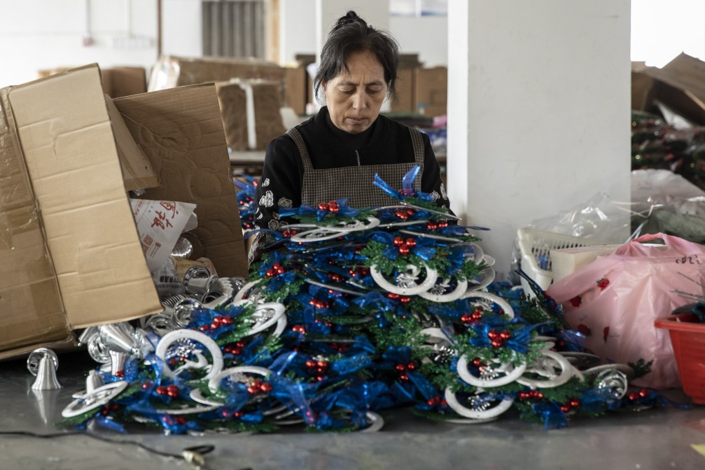 China’s producer price index (PPI) rose by 13.5 per cent in October from a year earlier from 10.7 per cent in September. Photo: Bloomberg