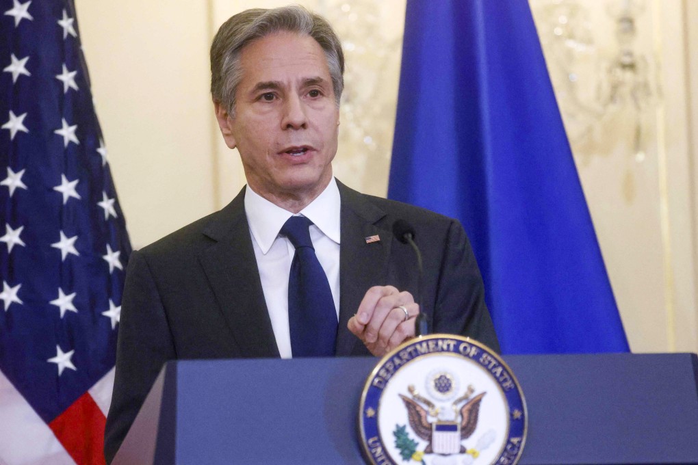 US Secretary of State Antony Blinken said on Wednesday that the US and other countries would take unspecified action if Taiwan was attacked. Photo: AFP