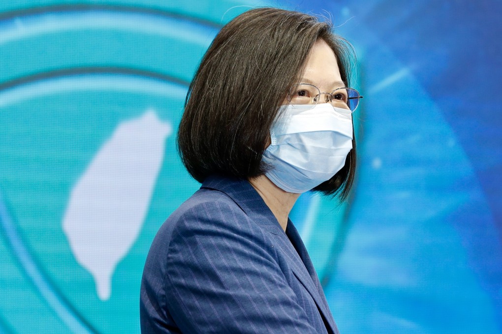 Taiwanese President Tsai Ing-wen was not included on Beijing’s blacklist of Taiwan’s pro-independence figures – but observers say she could be in future. Photo: EPA-EFE