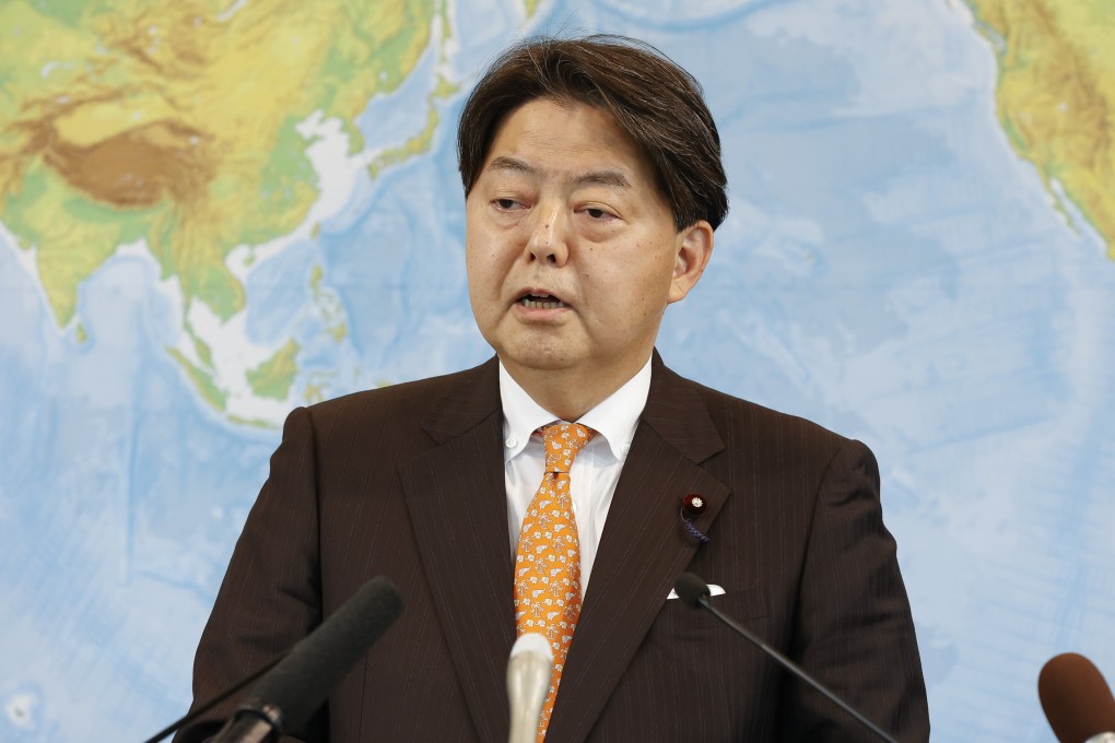 Japanese foreign minister Yoshimasa Hayashi. Photo: ZUMA Press Wire/dpa