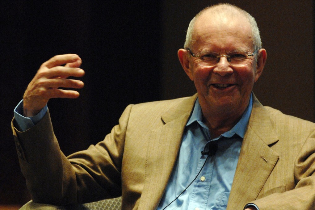 Author Wilbur Smith. Photo: AFP