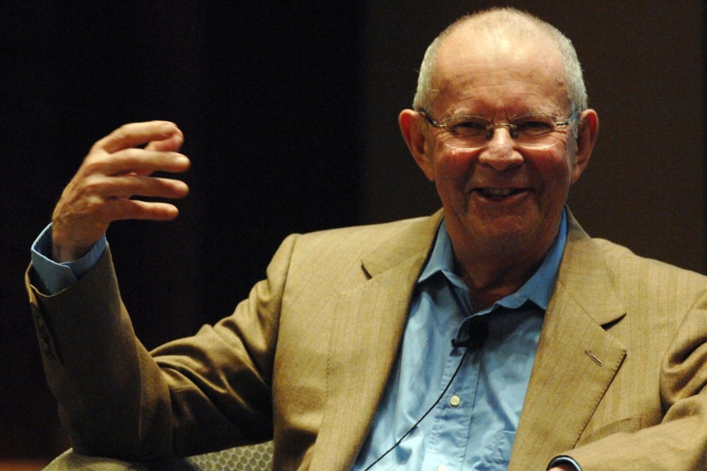 Author Wilbur Smith. Photo: AFP