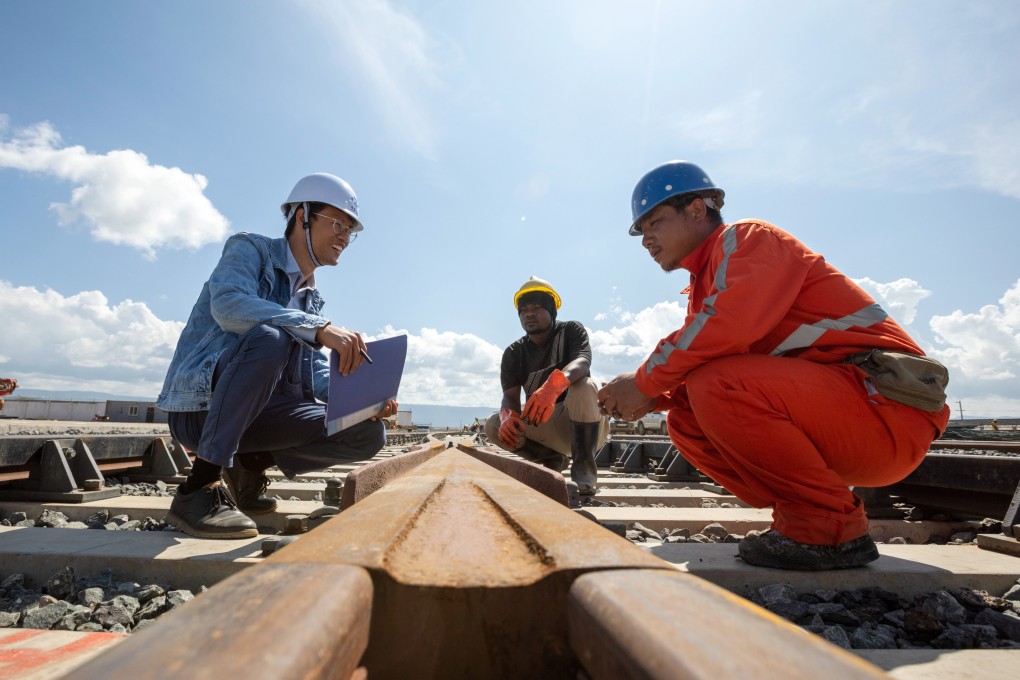 China’s foreign ministry has played down the prospects of competition to the Belt and Road Initiative in Africa. Photo: Xinhua