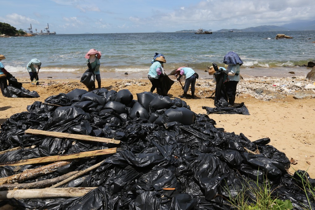 Extreme weather takes toll on frontline cleaners in rural Hong Kong ...