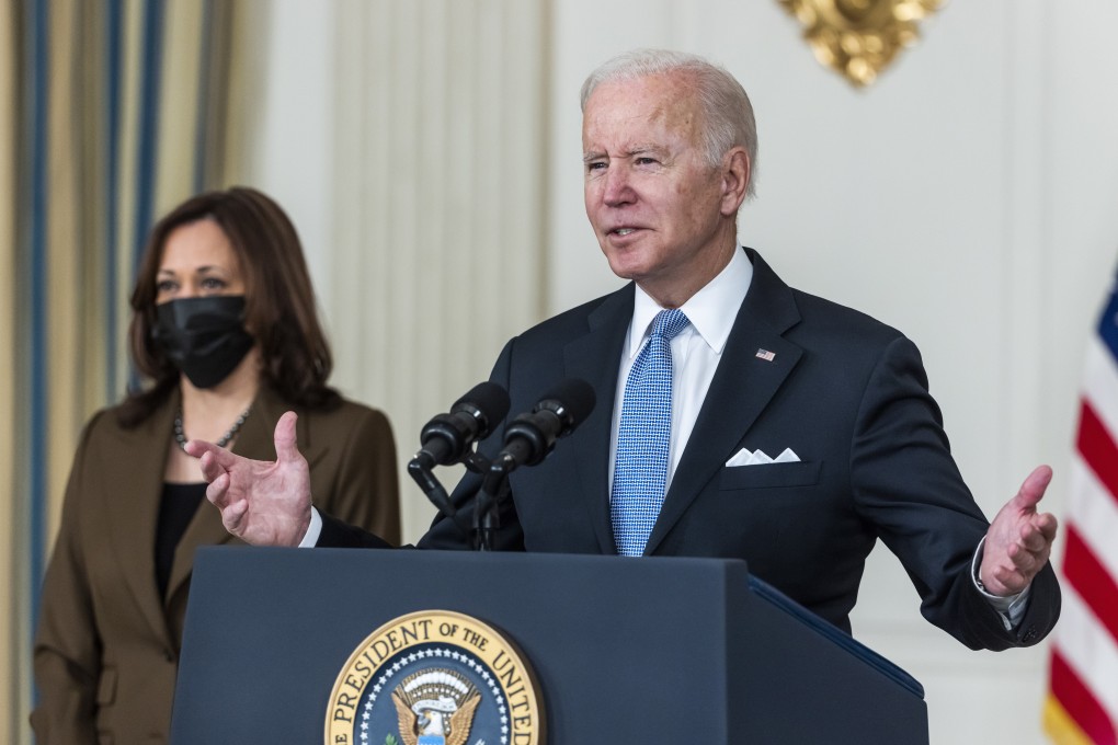 US President Joe Biden and US Vice-President Kamala Harris. Photo: EPA-EFE