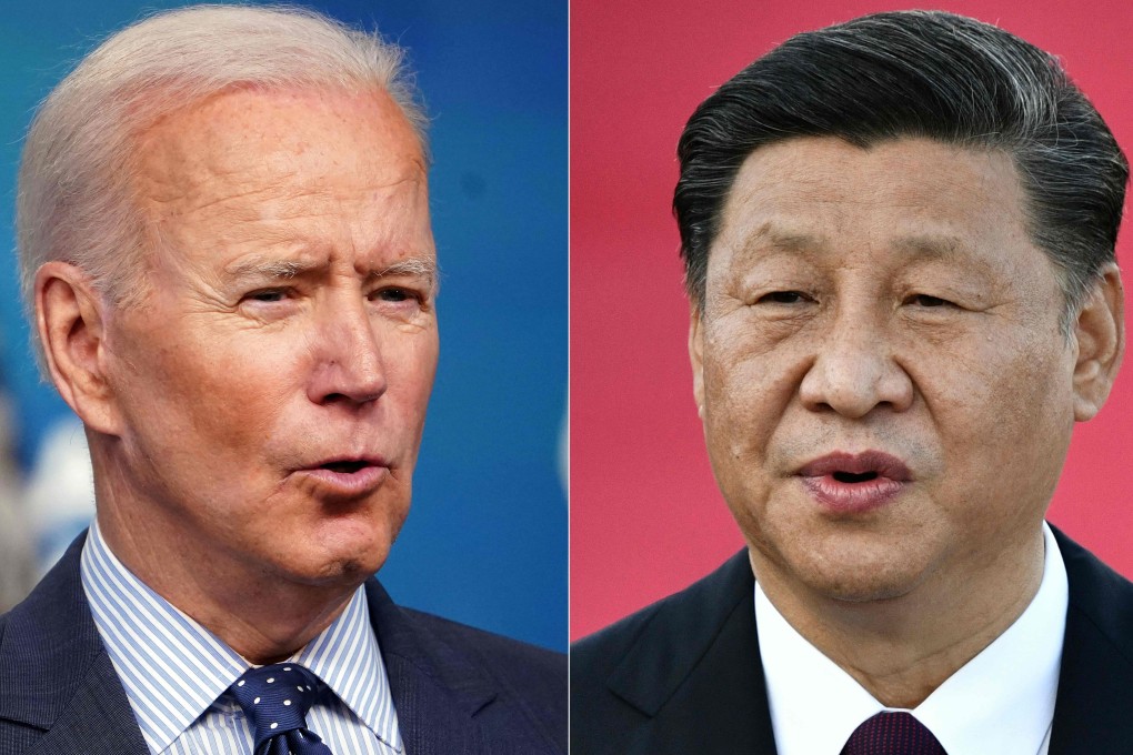 Presidents Joe Biden and Xi Jinping will have their first face-to-face meeting, albeit by video link, since Biden entered the White House. Photo: AFP