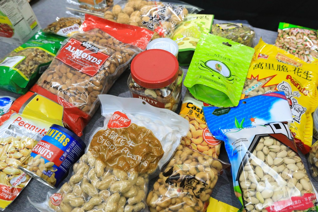 Hong Kong’s Consumer Council has warned that many brands of nuts sold locally are high in salt, sugar and fat. Photo: Felix Wong