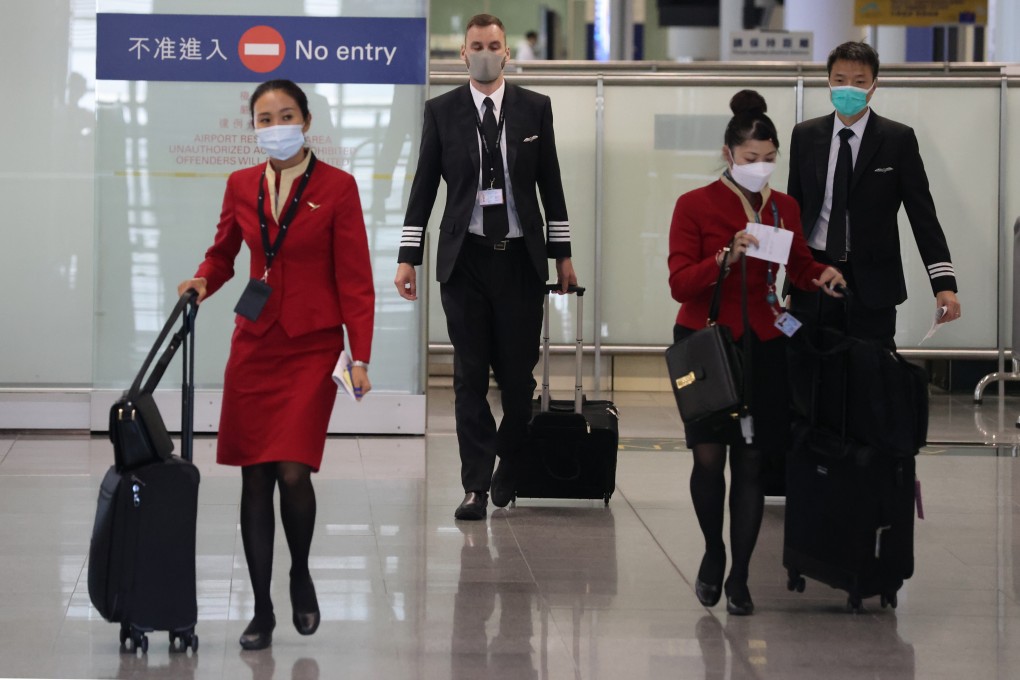 Cathay Pacific aircrew who passed through Frankfurt in Germany this month will have to go into quarantine for up to 21 days. Photo: May Tse