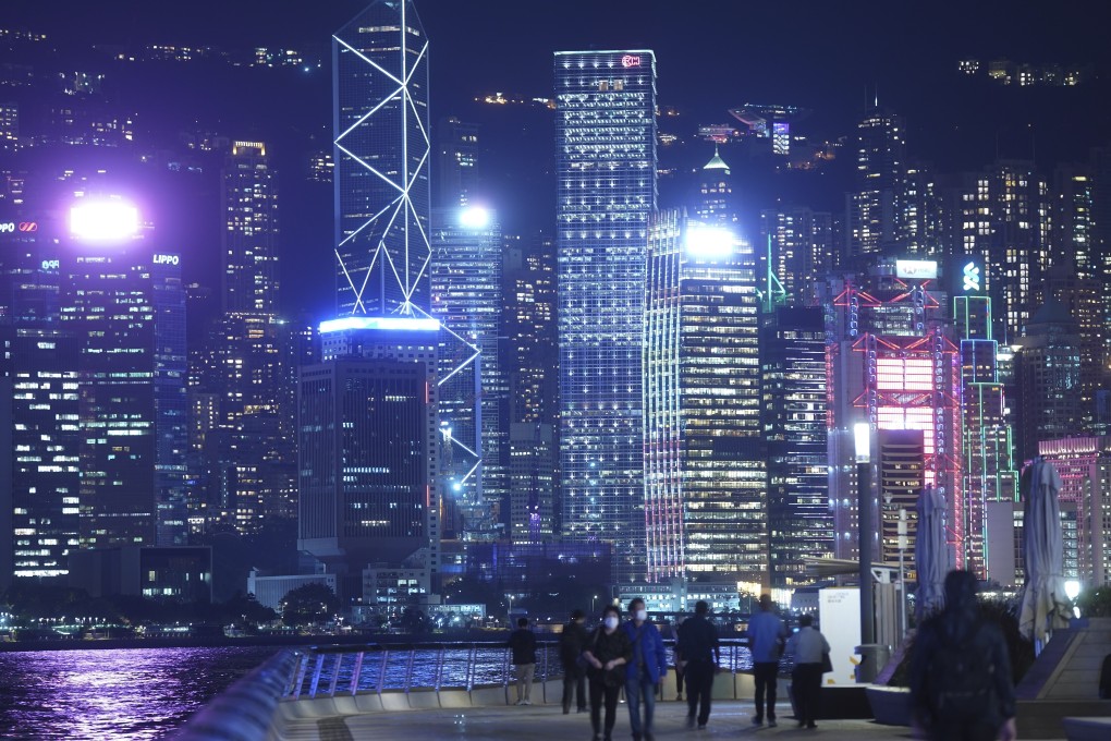 A view of Victoria Harbour at the waterfront of Tsim Sha Tsui on November 9. Hong Kong has sought to establish itself as a regional data hub, but Beijing’s restrictions on cross-border data flows from the mainland make it harder to achieve. Photo: Sam Tsang