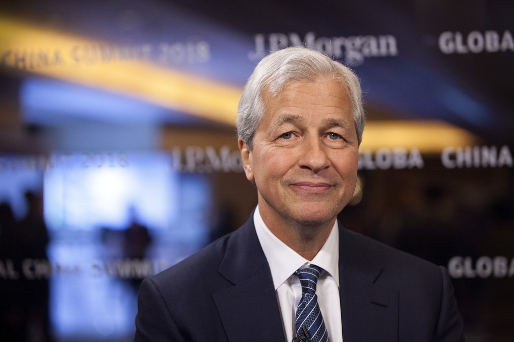 Jamie Dimon is the first Wall Street boss to come to Hong Kong since the start of the coronavirus pandemic. Photo: Bloomberg
