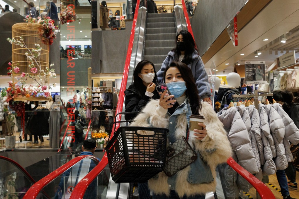 China’s retail sales grew by 4.9 per cent in October compared with a year earlier, up from a 4.4 per cent increase in September. Photo: Reuters