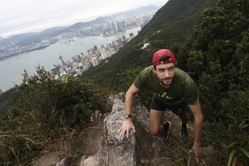 Paul Fournier said he took up trail running in Hong Kong to make friends and was amazed at all the green space in the city when he moved here in 2018. Photo: Jonathan Wong