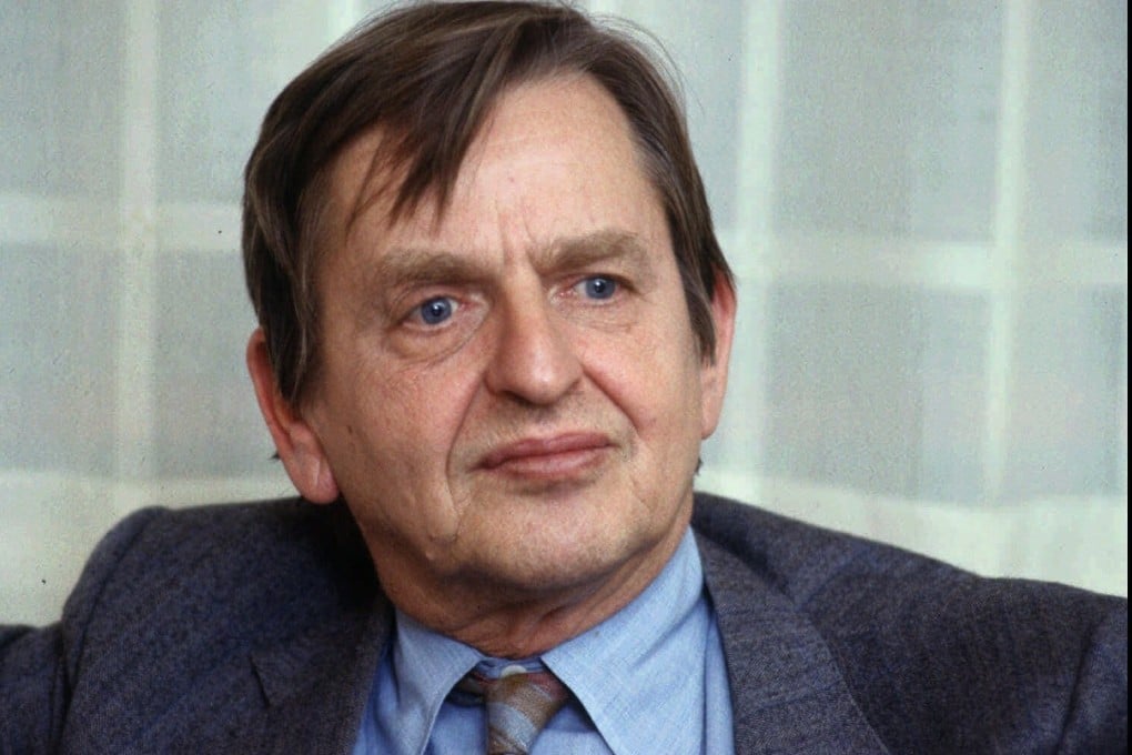 Former Swedish Prime Minister Olof Palme. Photo: AP